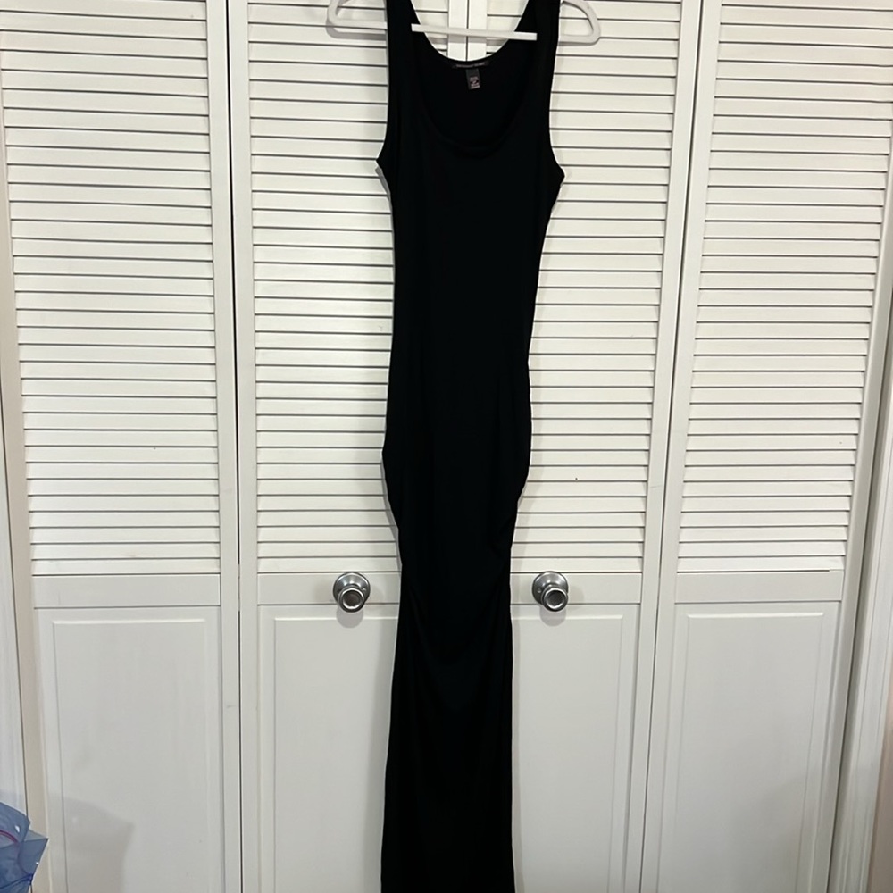 Victorias Secret Bundle! 2 Black Maxi Dresses & Leopard Print Night Dreas